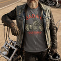 BAD&G Customs "Hand Crafted" Graphic Tee - Charcoal Gray