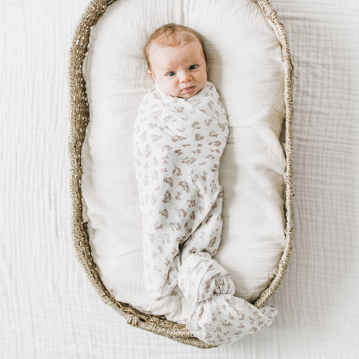Bamboo Swaddle - Duskbloom