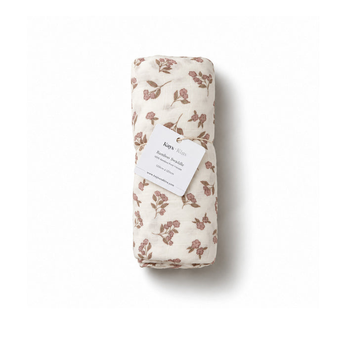 Bamboo Swaddle - Duskbloom