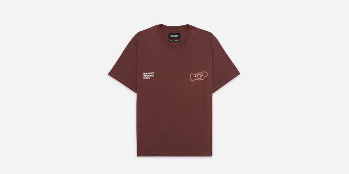 Bandit Grand Prix Cotton Tee - Chocolate