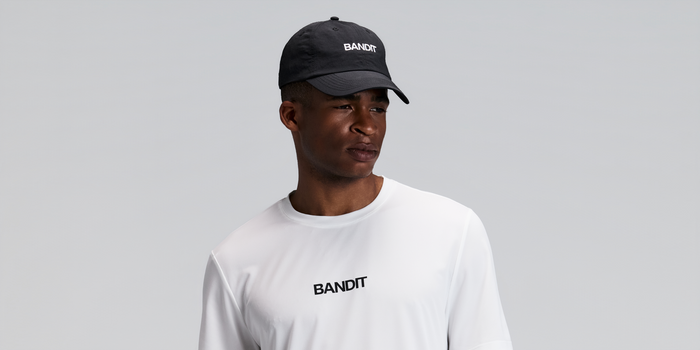 "Bandit" Nylon Dad Hat - Black