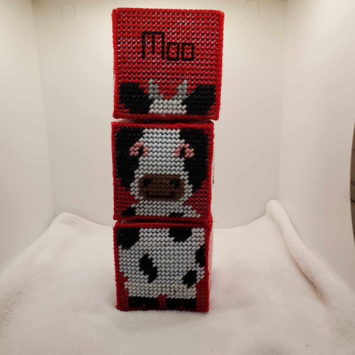 Barn Pals Plastic Canvas Blocks