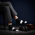 -Black & White Bamboo- The Classic Line-