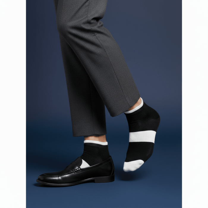 -Black & White Bamboo- The Classic Line-