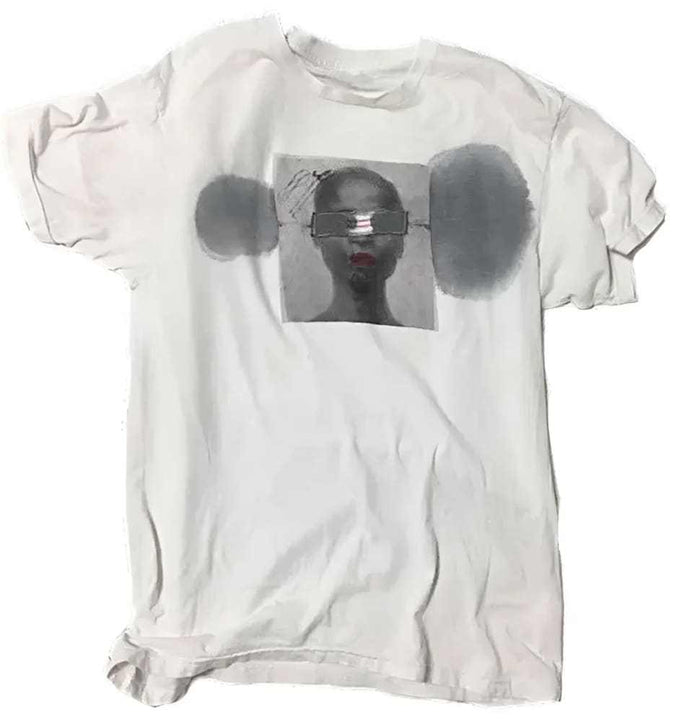 Black Woman T-shirt by h.m. Peavy No.6
