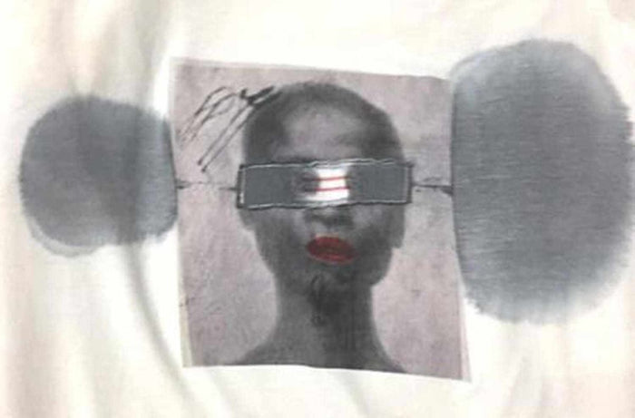 Black Woman T-shirt by h.m. Peavy No.6
