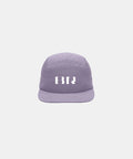Blocked "BR" Nylon Run Hat - Light Thistle