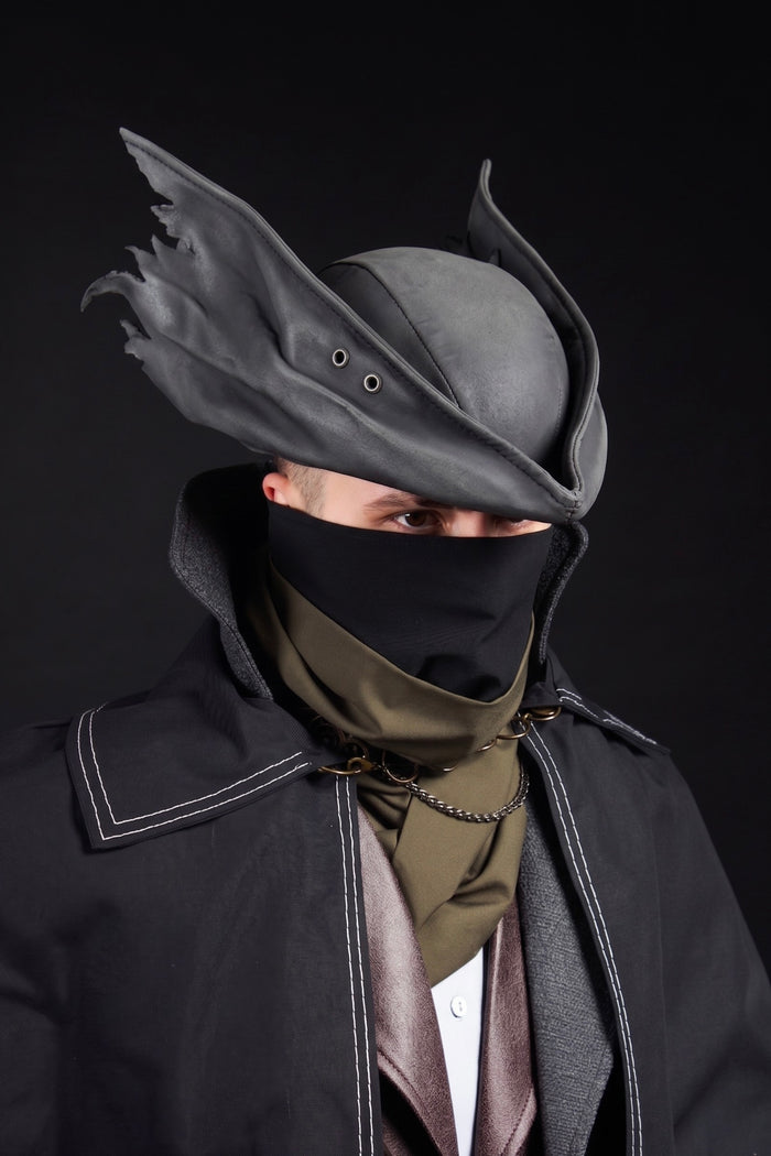 Bloodborne Hunter Hat – Gothic Cosplay Headpiece Replica