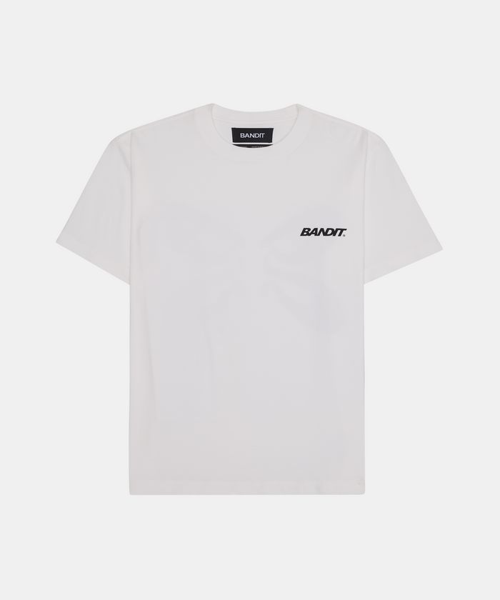 "Butterfly" Cotton Tee, Unisex - White