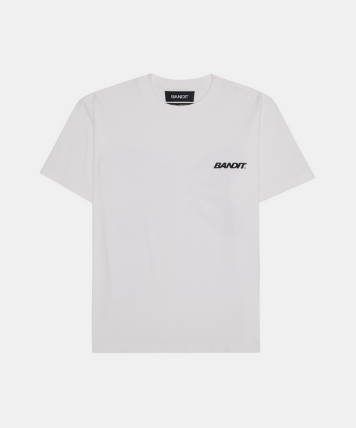 "Butterfly" Cotton Tee, Unisex - White