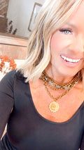Celeste Small Coin Necklace
