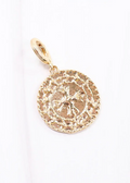 Charleston Cross Gold Charm