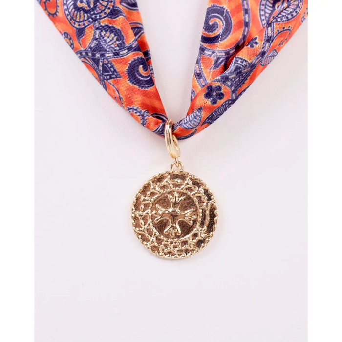 Charleston Cross Gold Charm