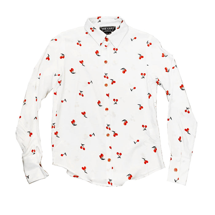 CHERRIES BLOUSE - (2 colors)