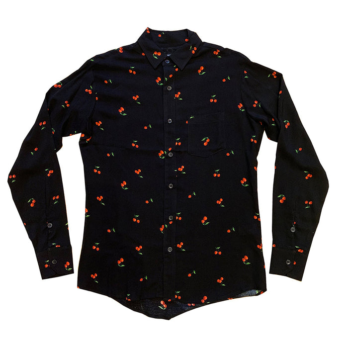 CHERRIES BUTTON–UP