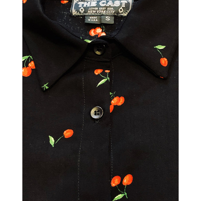 CHERRIES BUTTON–UP