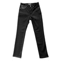 CIG - MENS STRAIGHT LEG BLACK DENIM JEANS