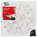Colouring Canvas Signature 30 x 30cm (11.8 x 11.8in) -  Flying Bird
