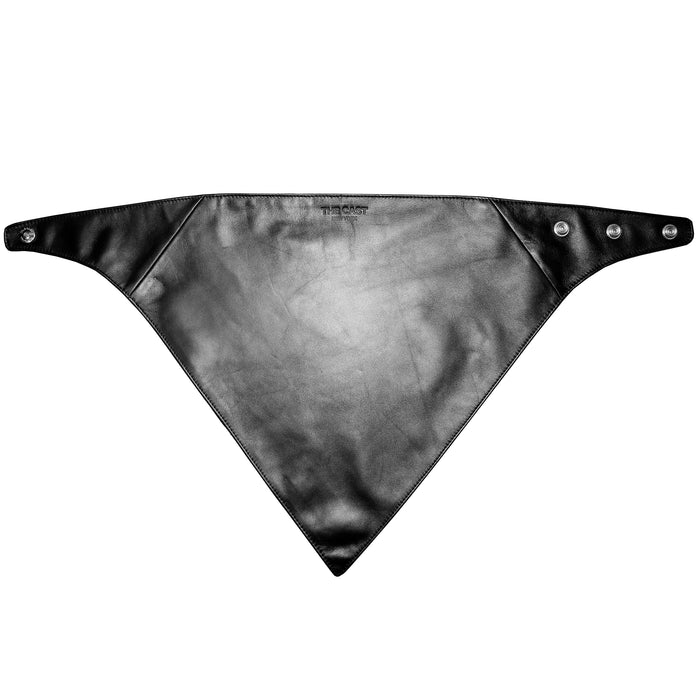 COUNTDOWN LOVE BLACK LEATHER BANDANA