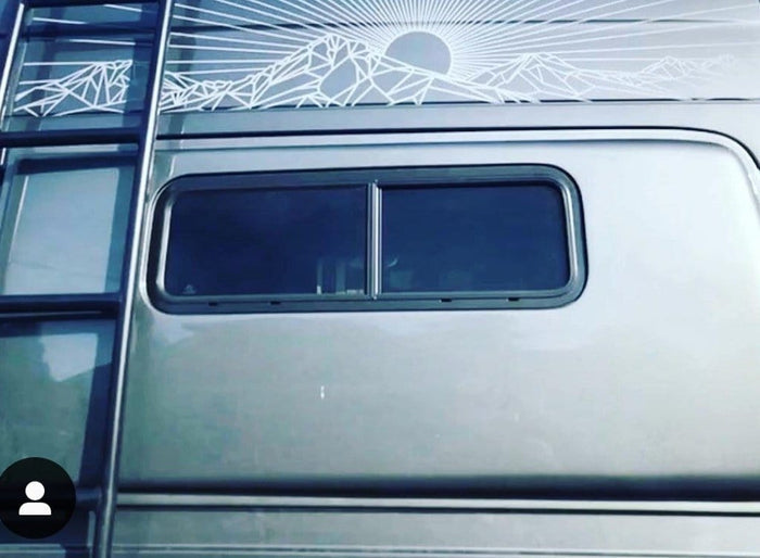 VW1033L Window on Sprinter 144"WB Camper Van - Campervan HQ