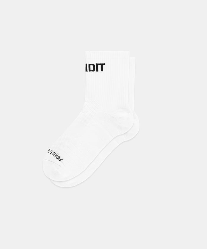 Cushion Run Socks w/ CoolMax™ - White OG - 2 Pack