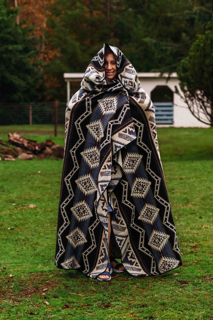 Cuzco Stone Alpaca Wool Blanket