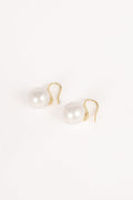Petal and Pup USA ACCESSORIES Daniella Pearl Earrings - Gold One Size
