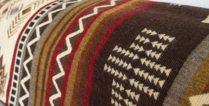 Desert Canyon Alpaca Wool Blanket