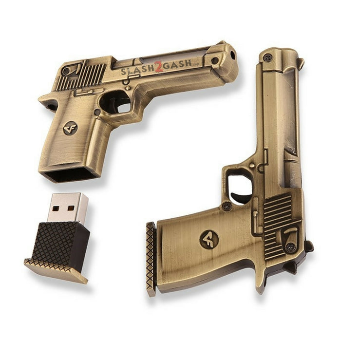 Desert Eagle Pistol Gun USB Flash Drive 2.0 Metal w/ Mag 16 GB 32 GB Memory stick pendrive
