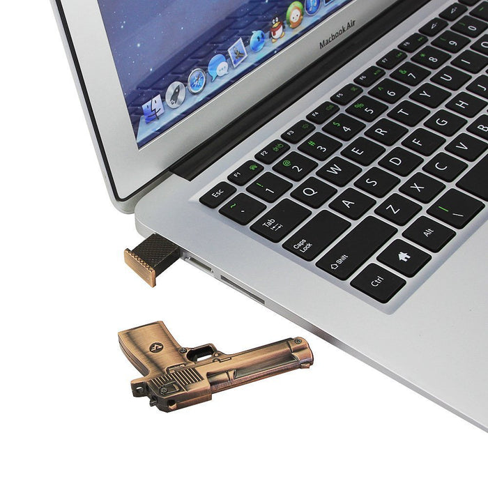 Desert Eagle Pistol Gun USB Flash Drive 2.0 Metal w/ Mag 16 GB 32 GB Memory stick pendrive