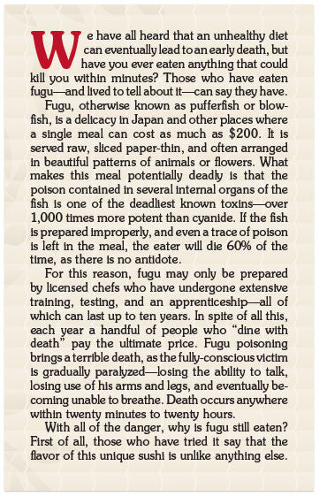 Dining With Death (KJV)