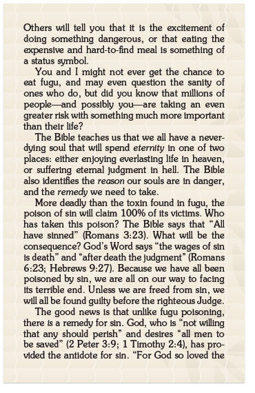 Dining With Death (KJV)