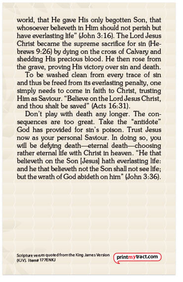 Dining With Death (KJV)