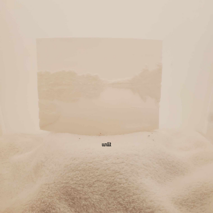 Donnell Pond Lithophane Puck Light
