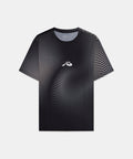Drift™ Mirage Performance Tee - Black with Chalk Print