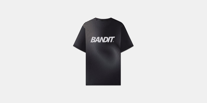 Drift™ Mirage Performance Tee - Black with Chalk Print