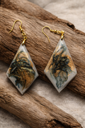 Earrings Gold Twirl