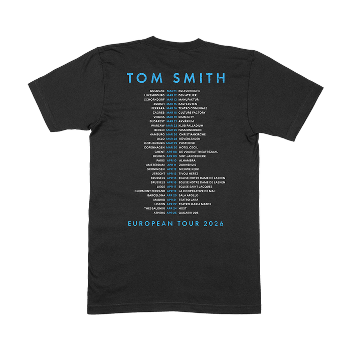 European Tour 2026 Black T-Shirt