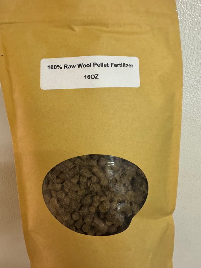 Fertilizer - Raw Wool Pellets 16oz