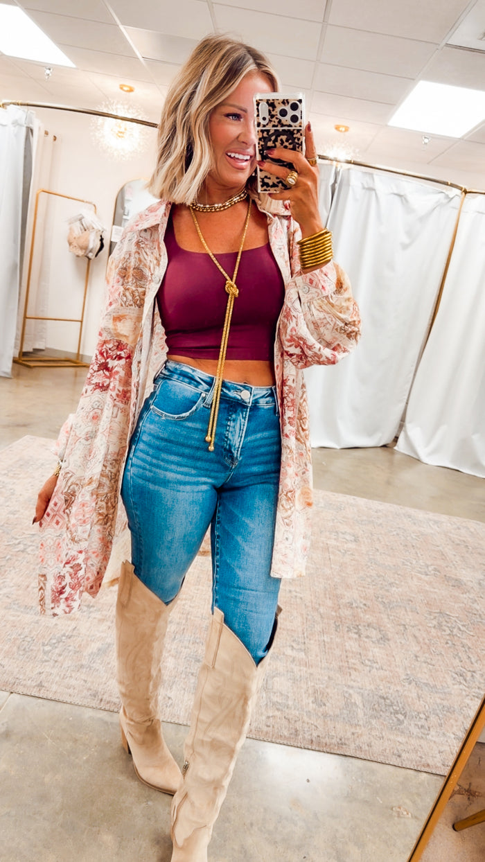 - FINAL SALE- The Lumen Top-Ivory