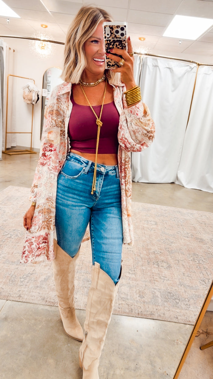 - FINAL SALE- The Lumen Top-Ivory