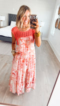 -FINAL SALE- Wren Boho Crochet Maxi