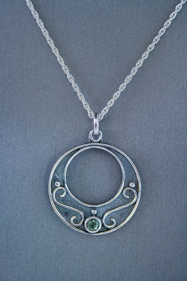Forge & Fountain: Necklace-Green Tourmaline