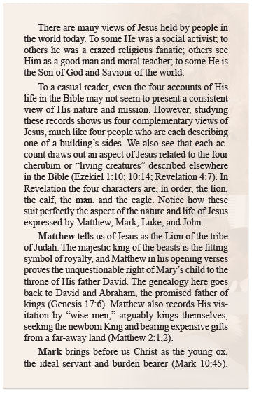 Four Views of Jesus (KJV)