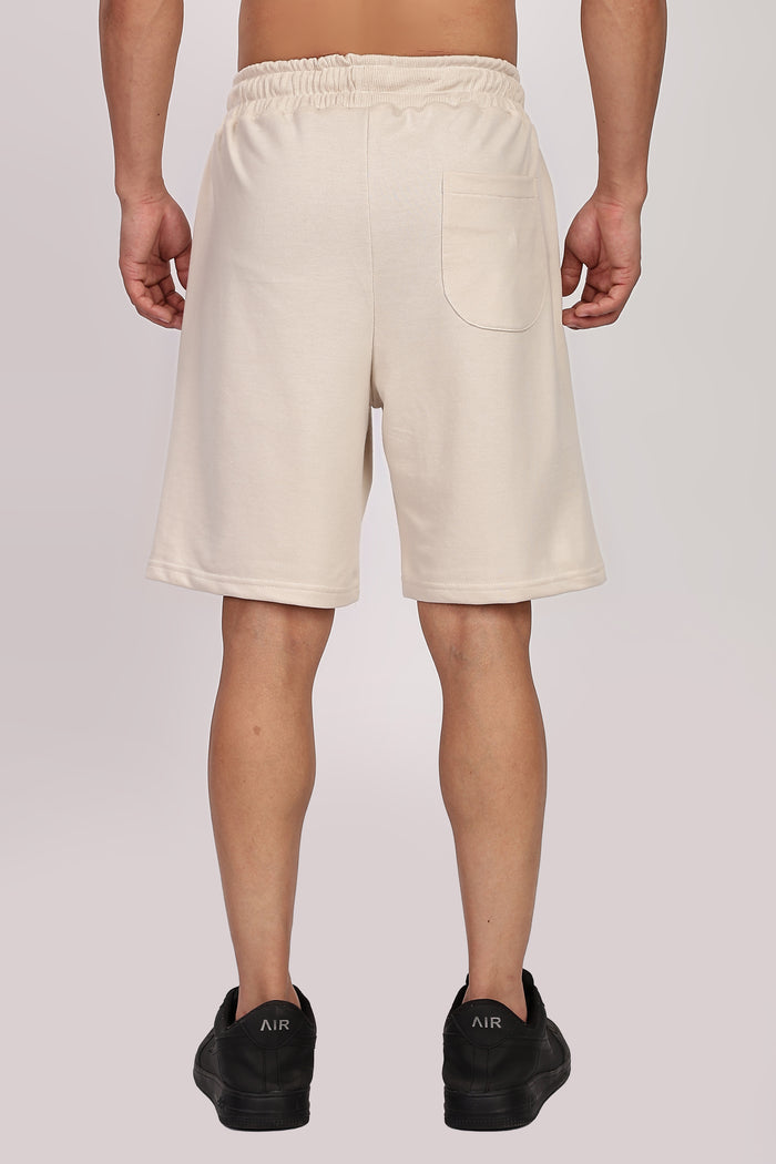 French Terry Beige Co-ord Set