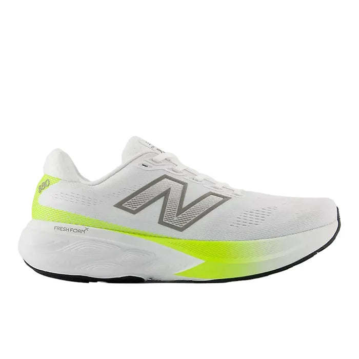 New Balance Fresh Foam X 880v15 Wide (2E) Men's - White/Alkaline Green