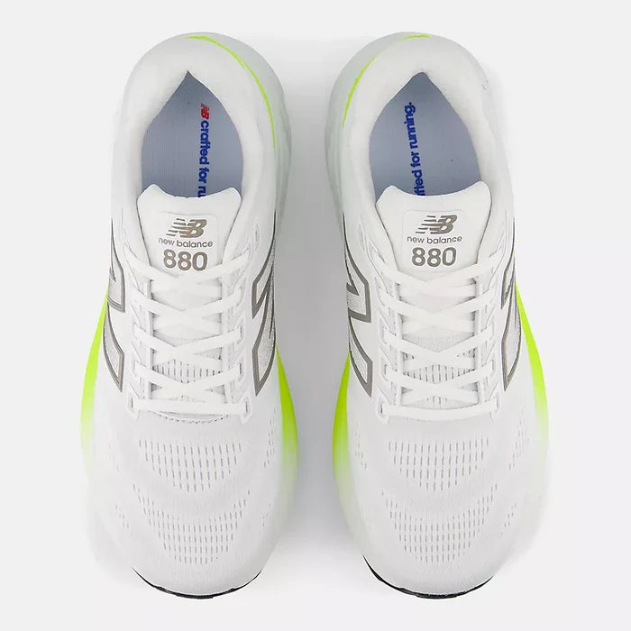 New Balance Fresh Foam X 880v15 Wide (2E) Men's - White/Alkaline Green