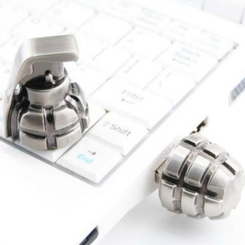Grenade USB Flash Drive 2.0 Metal Memory Stick Pendrive 16 GB 32 GB