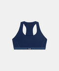 Gridlock™ Scoop Neck Run Bra - NY Navy