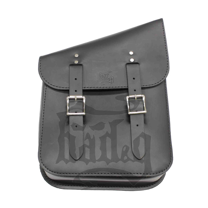 Upgrade your Harley-Davidson® Softail with the SHR02 Right Side Swingarm Solo Bag. Hand crafted in USA with premium leather and top quality hardware. Designed to fit all Pre-2017 Harley-Davidson® Softail models*. Durable and stylish, it features easy installation and it's the perfect fit for your motorcycle.